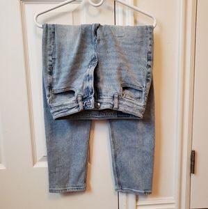 American Eagle mom jeans